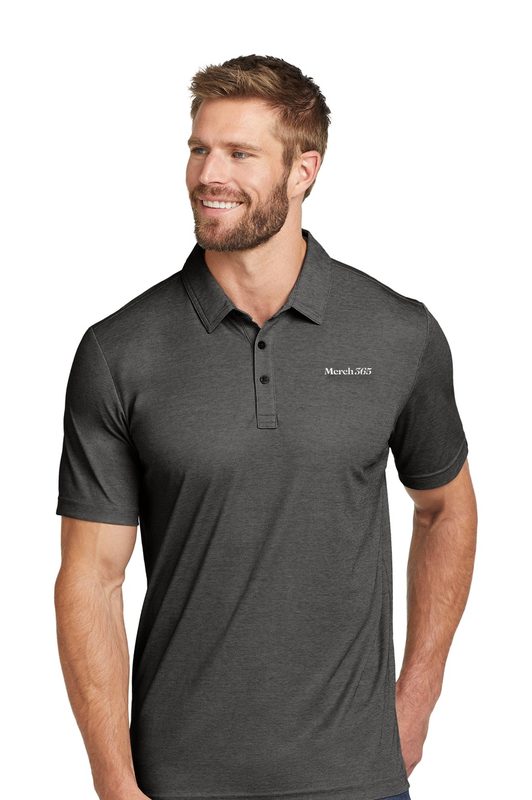 polo · charcoal — Merch365
